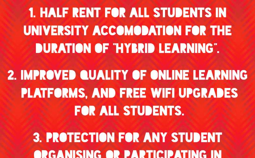 Report from Rent Justice Edinburgh and SSSN on Student Halls in COVID-19